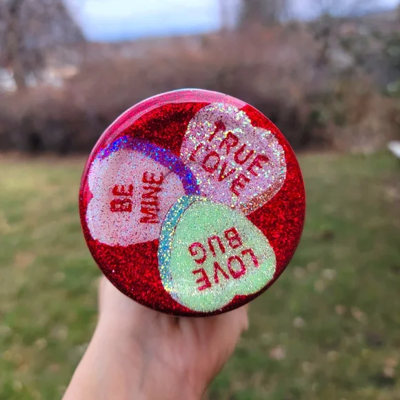 🆕️Custom, 20oz, Valentines Day, Candy Hearts, Stainless Steel Tumbler ♥️ - Picture 13 of 15